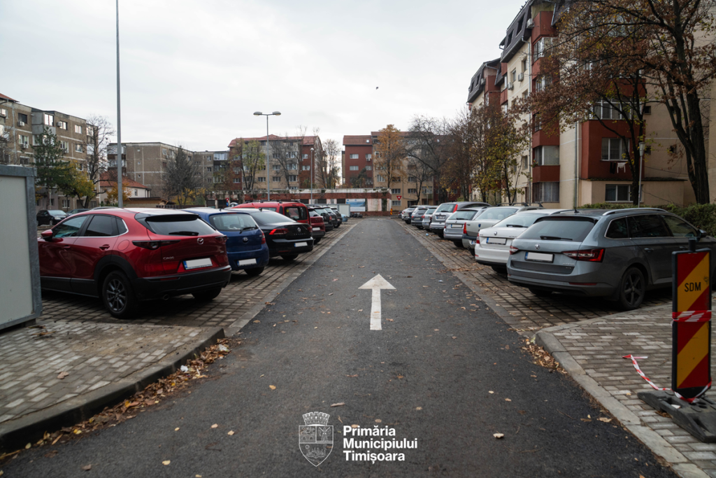 Locuri de parcare noi, în zona Take Ionescu