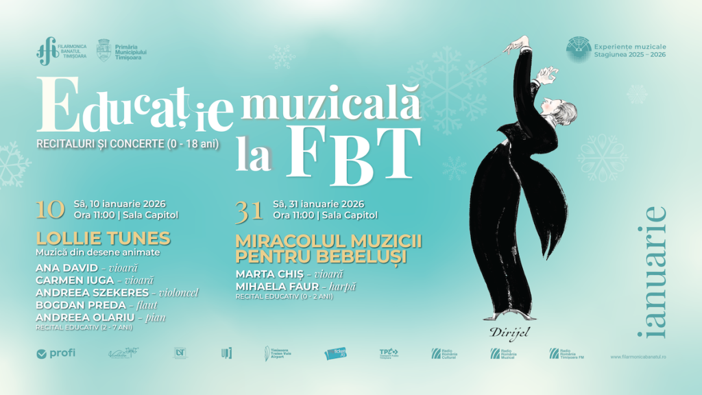 Anul 2026 începe în forță la Filarmonica Banatul